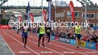 Richard Kilty wins the 150 metres, Great North CityGames. Photo: David T. Hewitson/Sports for All Pics
